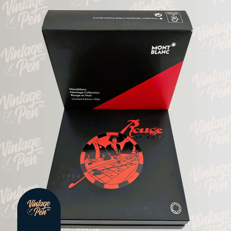 Montblanc Heritage Collection Rouge et Noir Limited Edition 1906 Fountain Pen