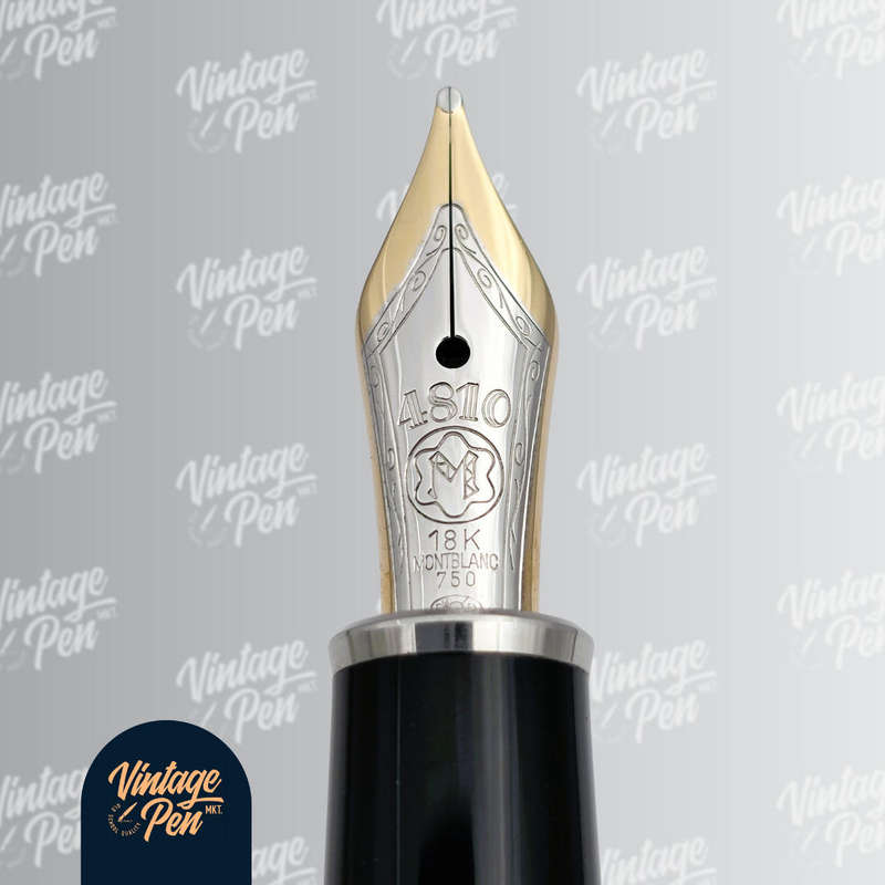 Montblanc Signum Doue Fountain Pen With Broad Nib
