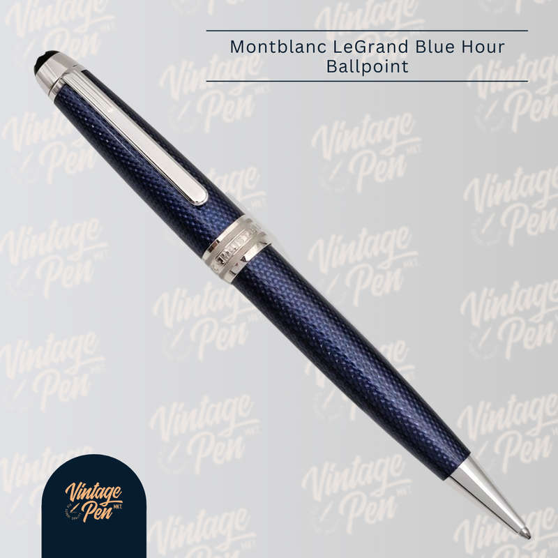 Montblanc LeGrand Solitaire Blue Hour Ballpoint