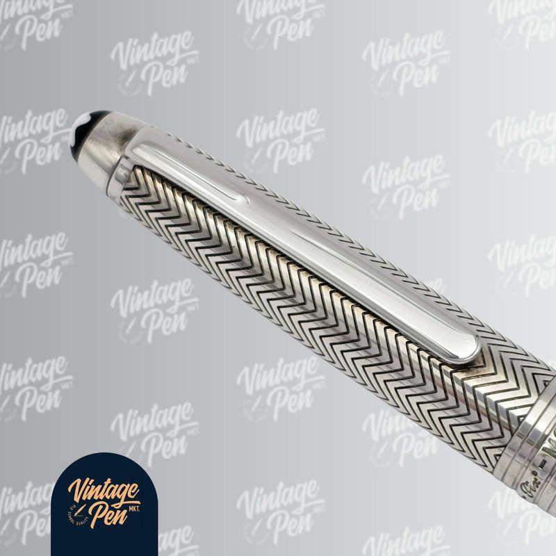 Montblanc Silver Barley Ballpoint Pen