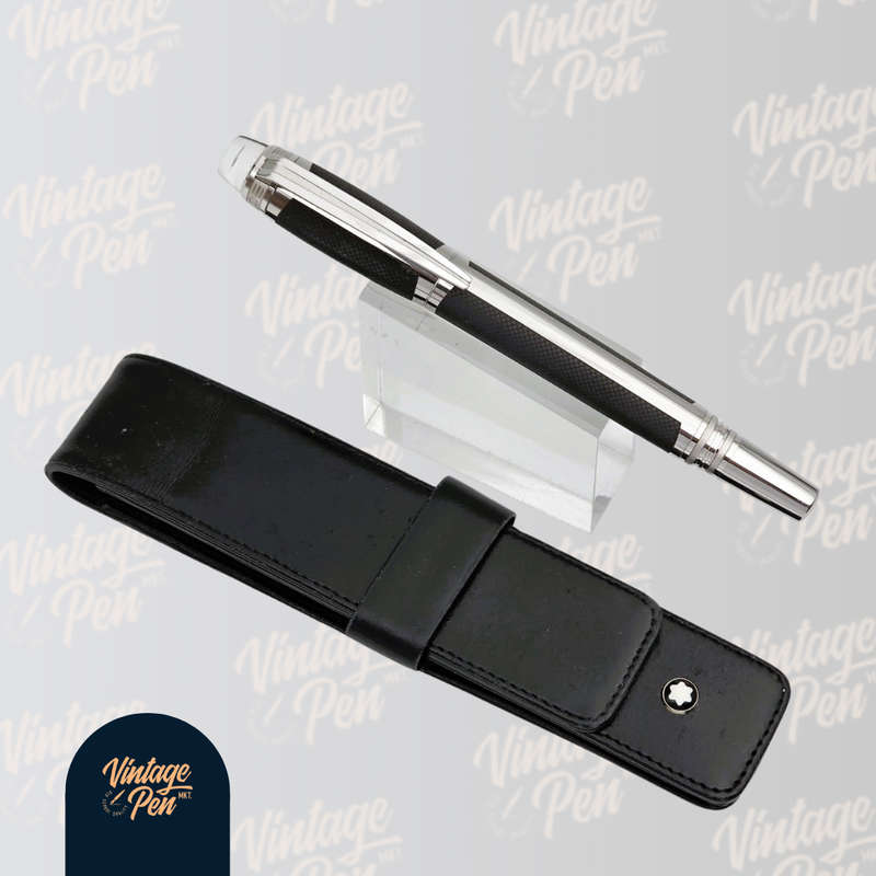 Montblanc Starwalker Spirit of Racing Fountain Pen with Montblanc Pen Pouch