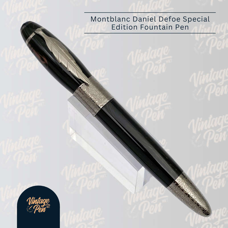 The Montblanc Writers Edition Daniel Defoe Fountain Pen