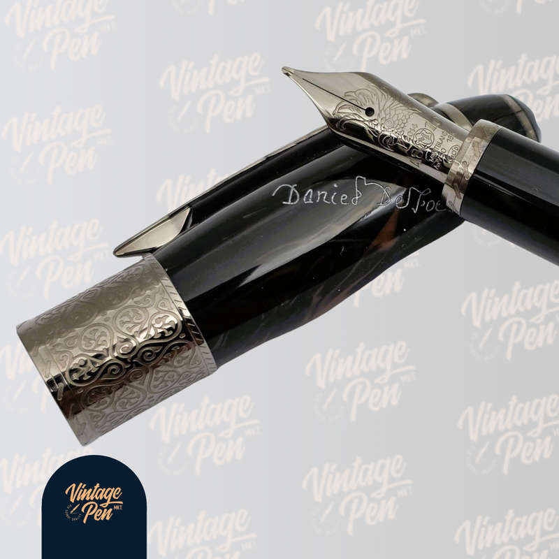 The Montblanc Writers Edition Daniel Defoe Fountain Pen