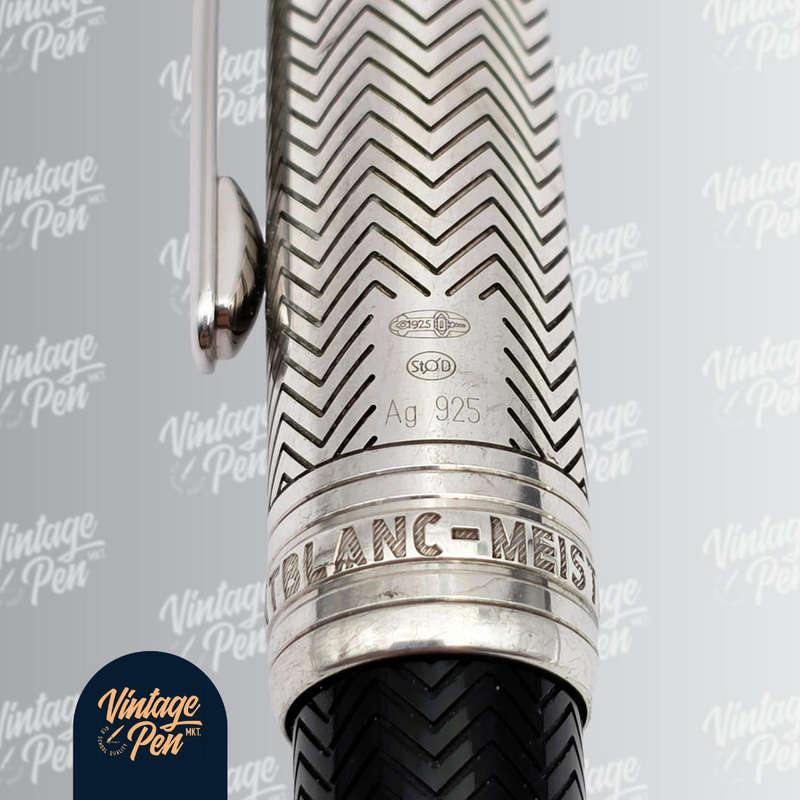 Montblanc Silver Barley Ballpoint Pen