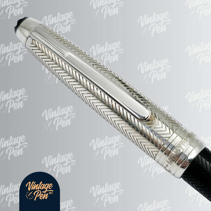 Montblanc Classique Silver Barley Ballpoint Pen