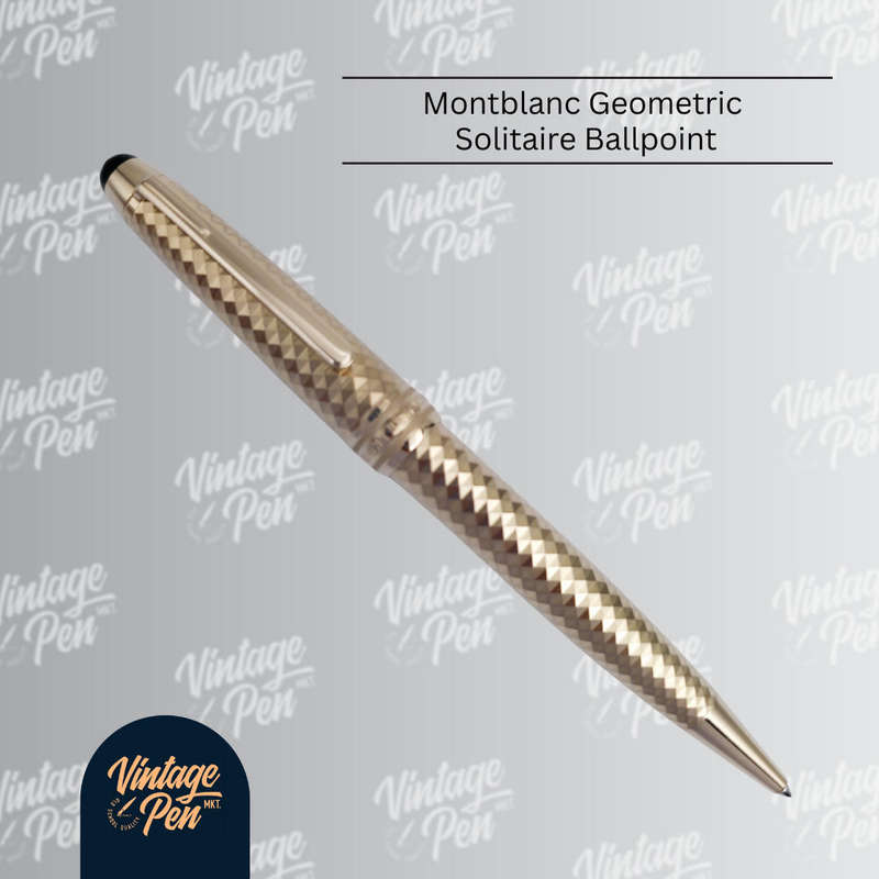 Montblanc Geometric Solitaire Ballpoint Pen
