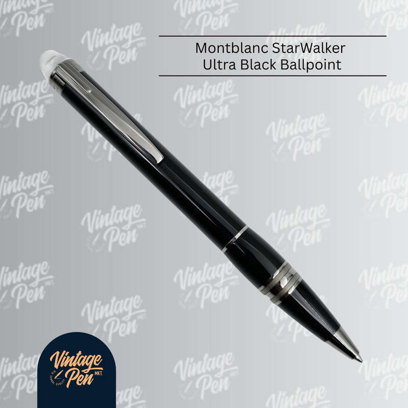 Montblanc StarWalker Ultra Black Ballpoint Pen