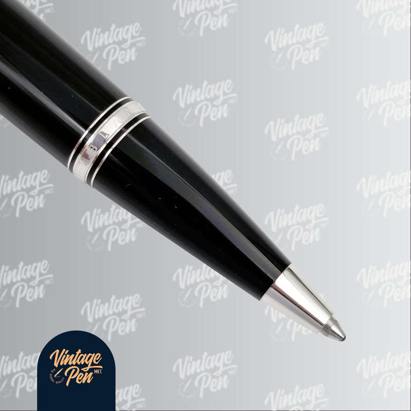 Montblanc Bohème Noir Platinum Line Ballpoint Pen
