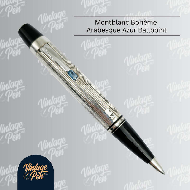 Montblanc Bohème Arabesque Azur Ballpoint Pen