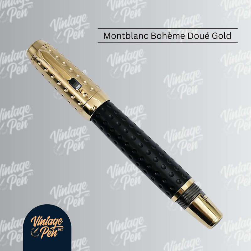 Montblanc Bohème Doué Gold Fountain Pen