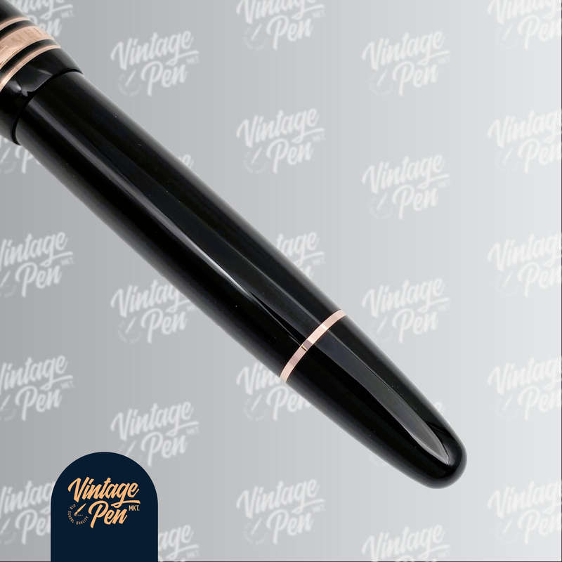 Montblanc Meisterstück LeGrand Rollerball  Rose Gold Trim