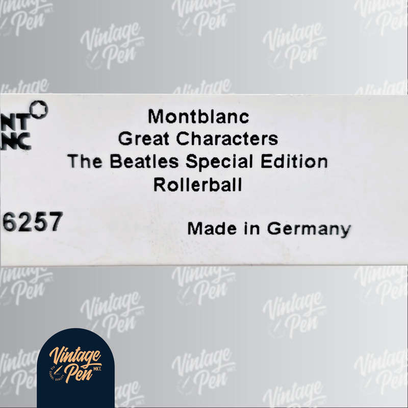 Montblanc Great Characters The Beatles Special Edition Rollerball Pen