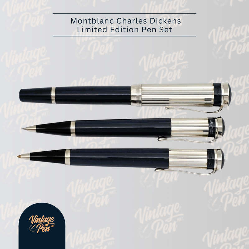 Montblanc Writers Edition Charles Dickens Limited Edition Pen Set