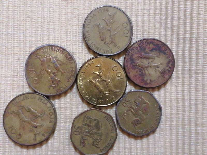 Tanzania Shillings Coins and Notes