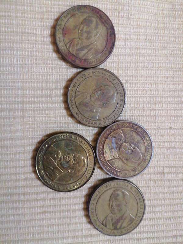 Tanzania Shillings Coins and Notes