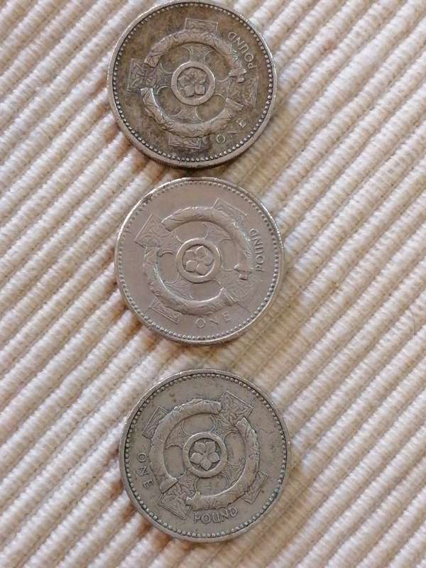 Great Britain 1 Pound Celtic Cross