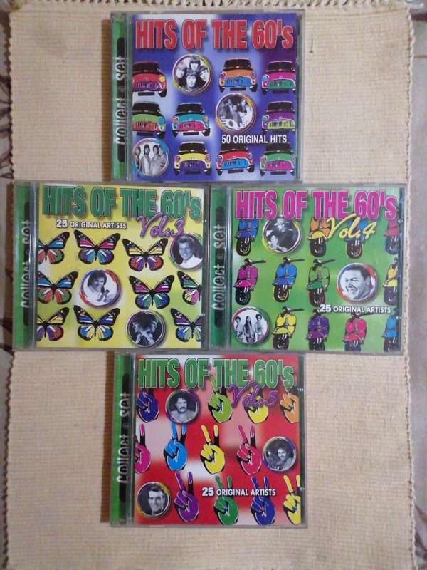 Hits of the 60's Vol 1 - 5 (4 CD's)