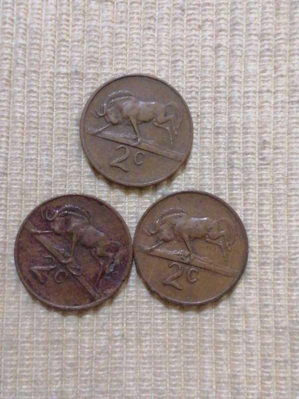 South Africa Coin 1970's