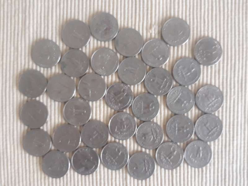 USD Coin  - 5 cents, 10 cents, Half dollar and Quarter Dollar