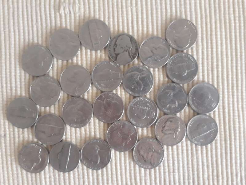 USD Coin  - 5 cents, 10 cents, Half dollar and Quarter Dollar