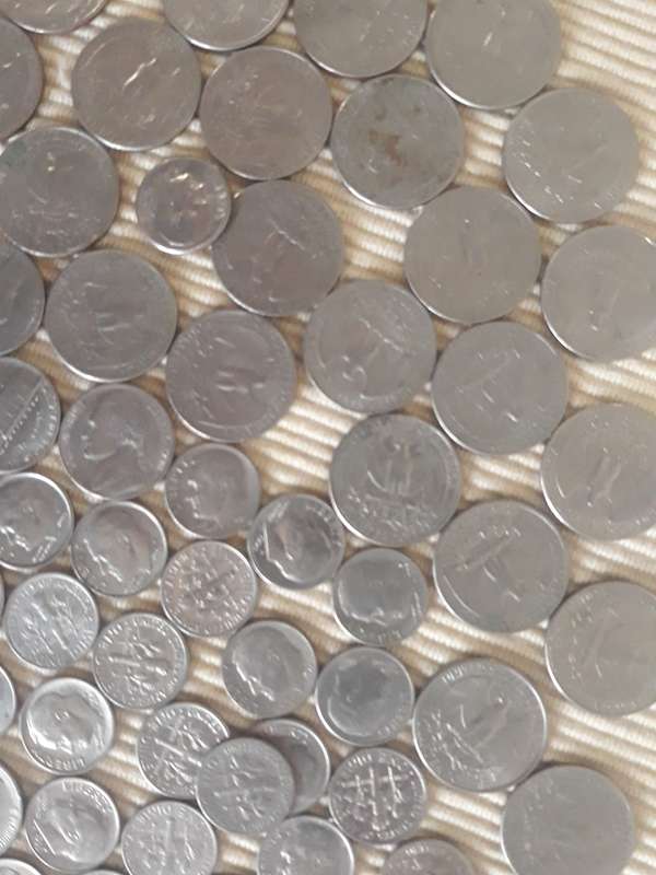 USD Coin  - 5 cents, 10 cents, Half dollar and Quarter Dollar