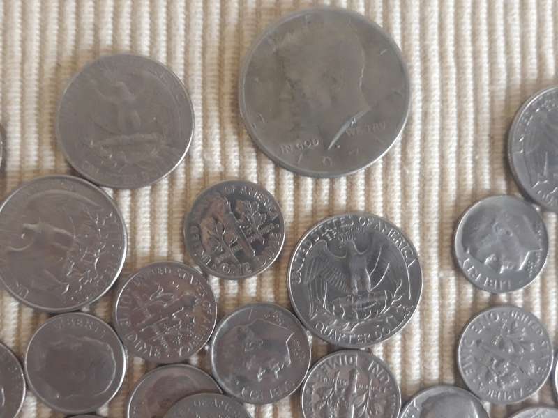 USD Coin  - 5 cents, 10 cents, Half dollar and Quarter Dollar
