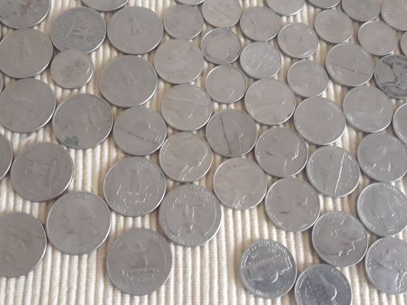 USD Coin  - 5 cents, 10 cents, Half dollar and Quarter Dollar
