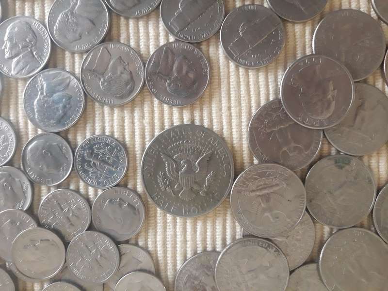 USD Coin  - 5 cents, 10 cents, Half dollar and Quarter Dollar