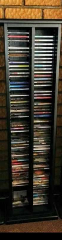 CD Rack/Stand Black