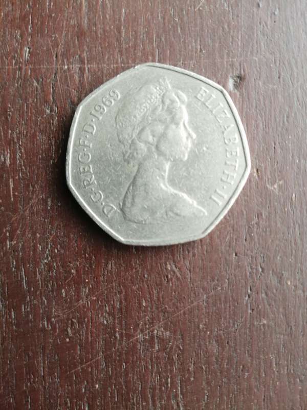 United Kingdom Great Britain 1969 - 50 New Pence Elizabeth II