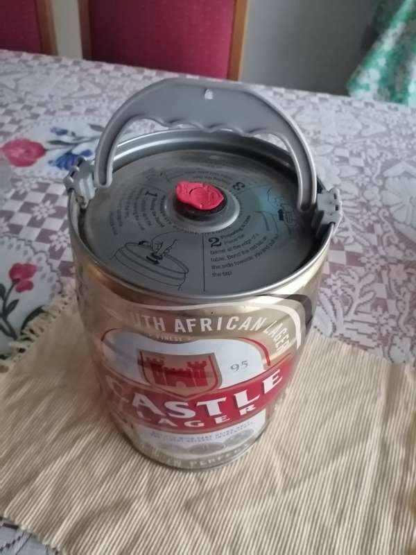 Castle Lager 5L Beer Keg (Empty)