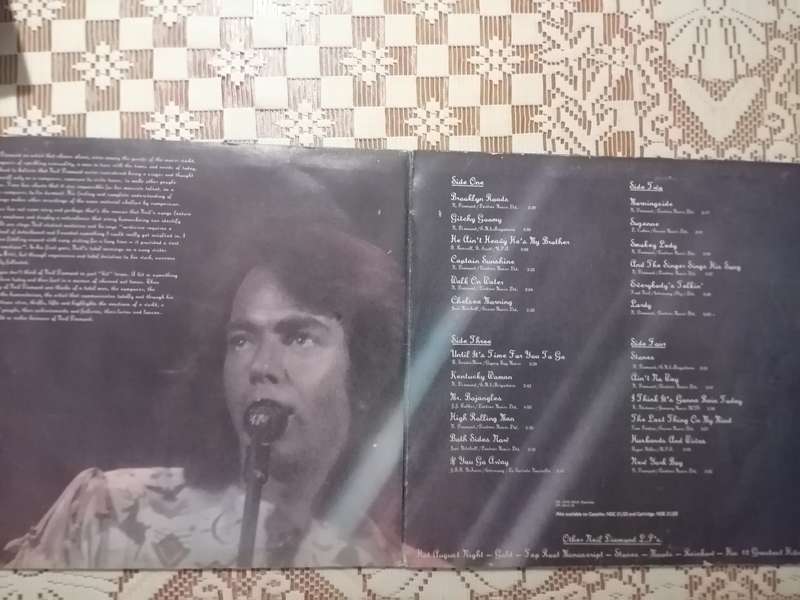Neil Diamond  x 2 LP's