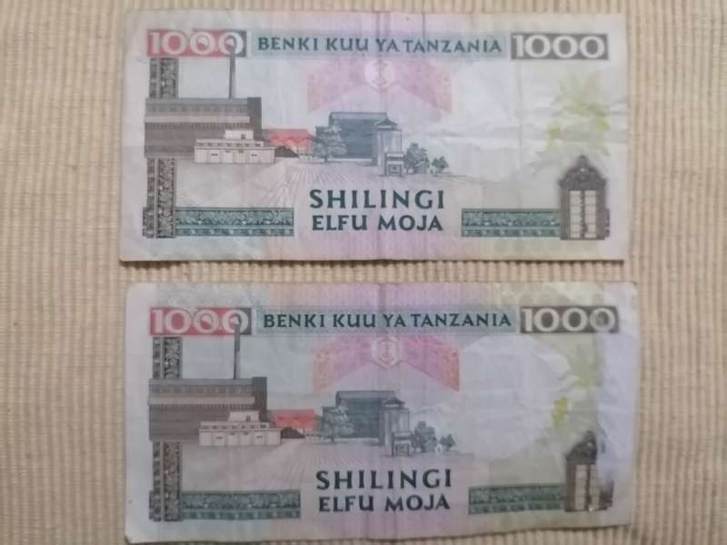 Tanzania Shillings Coins and Notes