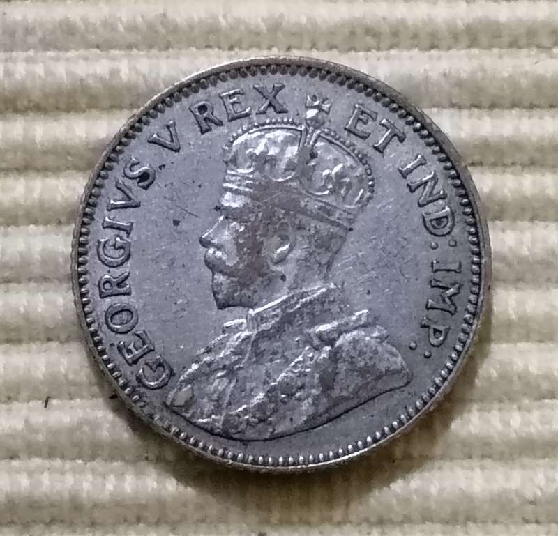 East Africa 1922 50 Cents Lion animal