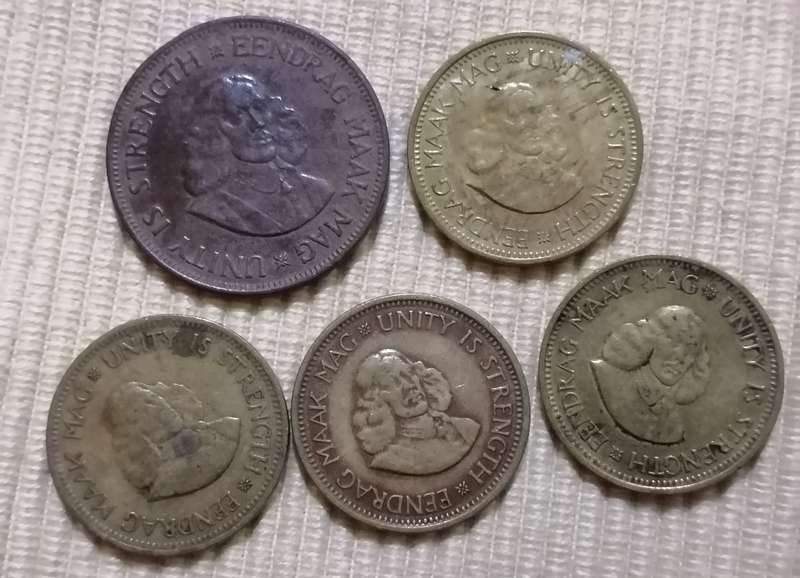 South Africa 1960's coin South Africa