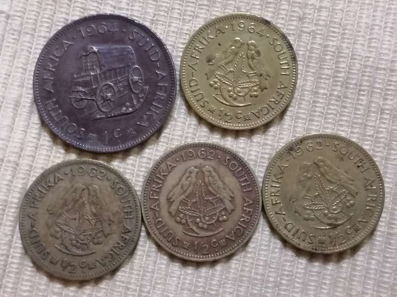 South Africa 1960's coin South Africa