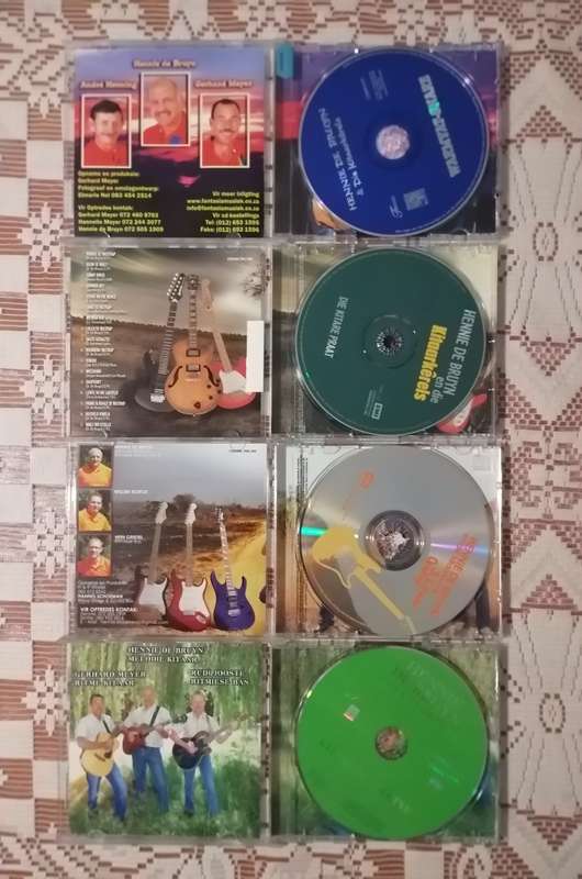 Hennie de Bruyn & die Kitaarkerels - CD's x 8