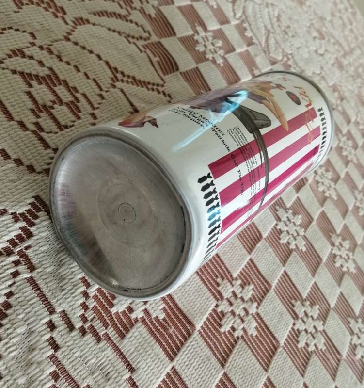 Bomber's Pin - UP Beer Can  Varga's Patriotic Gal