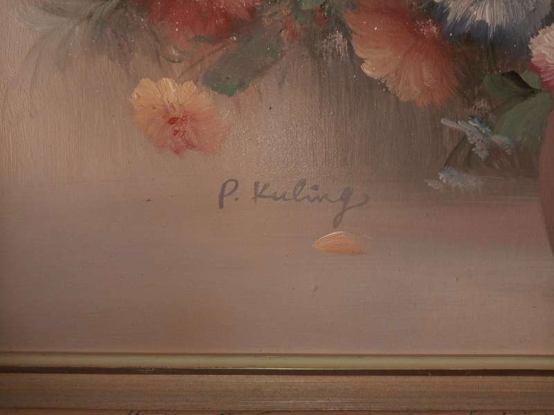 P Keeling Painting (Signed)