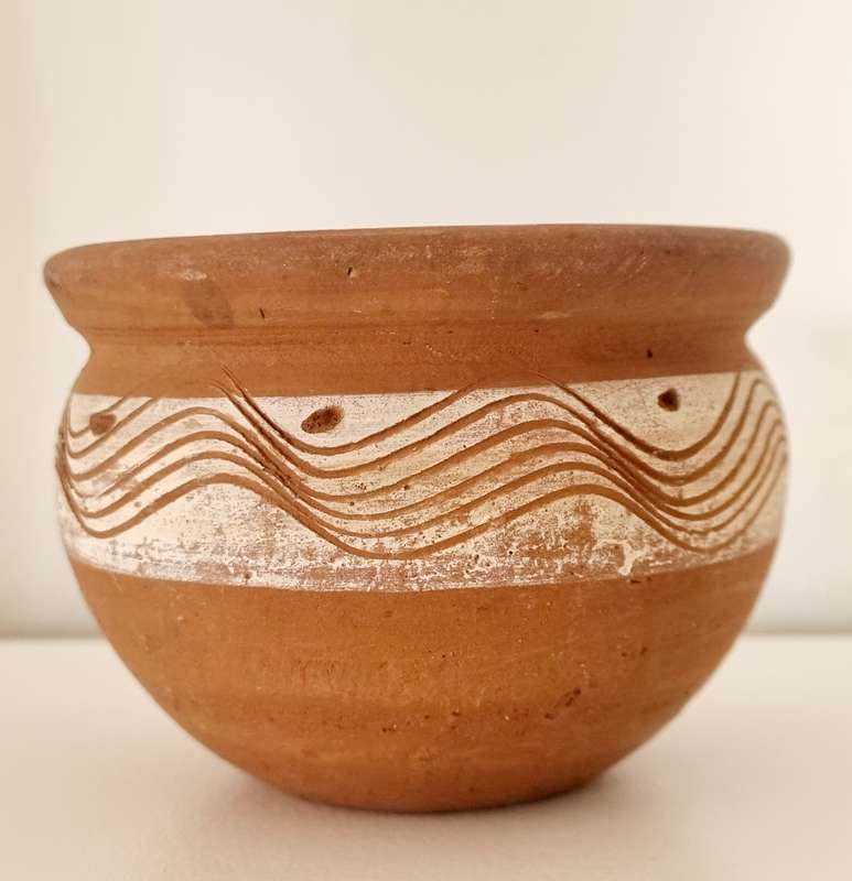 South African Pottery Signed R Nel