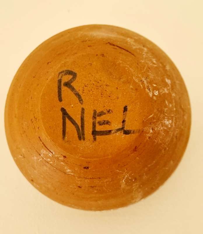 South African Pottery Signed R Nel