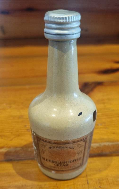 Jack Barregars Old English Toffee Cream Liqueur Miniature Bottle
