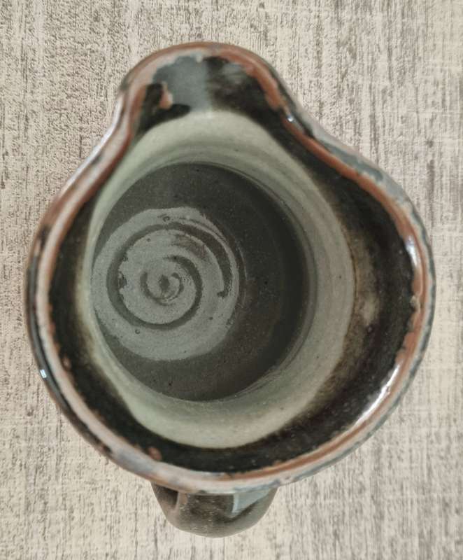 IZANDLA STUDIO POTTERY JUG, from the Transkei South Africa