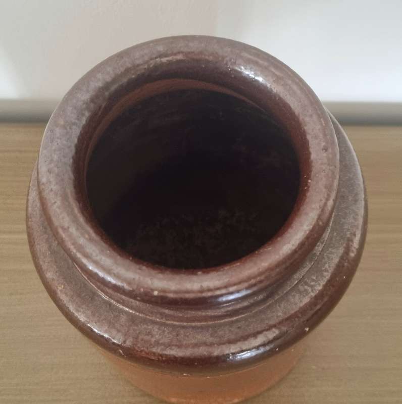 Vintage J. Bourne & Son Denby Potteries England, Stoneware Crock