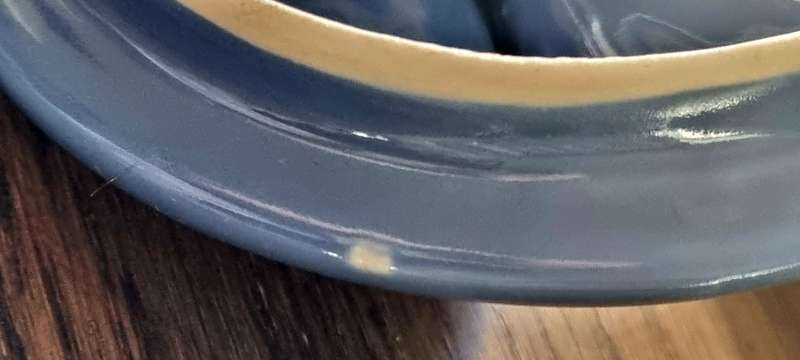 BLUE DROSTDY GRAHAMSTOWN South African Pottery Soup bowl with Lid and Saucer