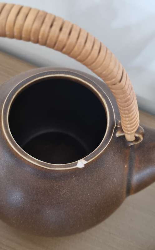 Scandinavian Designer Ulla Procopé (1960's)  Arabia Finland Ruska Design Coffee/Tea Pot, Milk Jug an