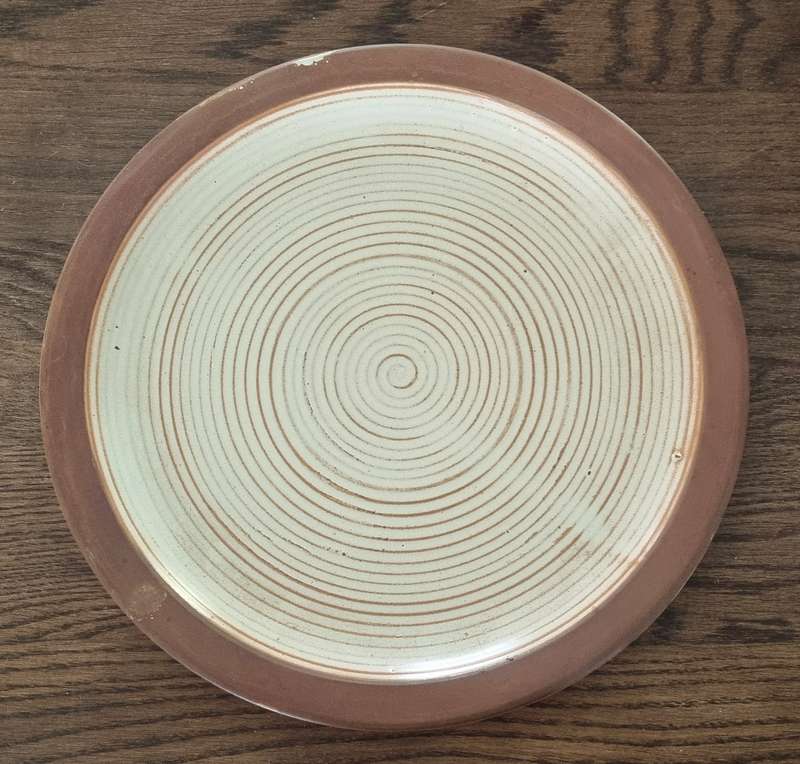 LARGE LIEBERMANN SOUTH AFRICAN POTTERY PLATTER