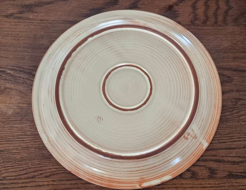 LARGE LIEBERMANN SOUTH AFRICAN POTTERY PLATTER