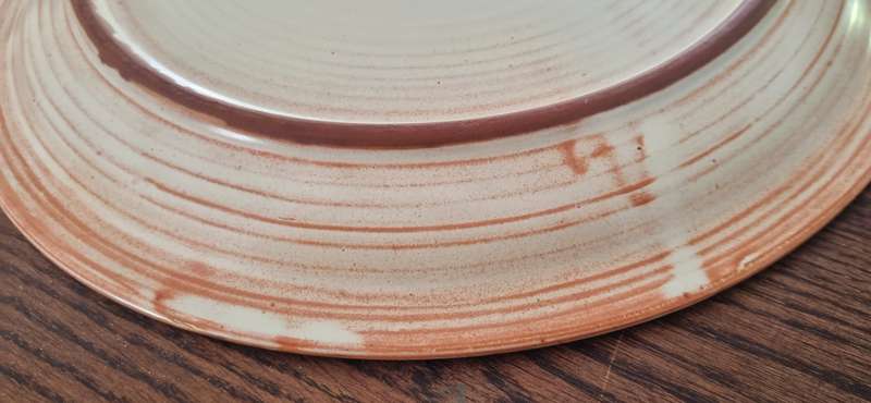 LARGE LIEBERMANN SOUTH AFRICAN POTTERY PLATTER