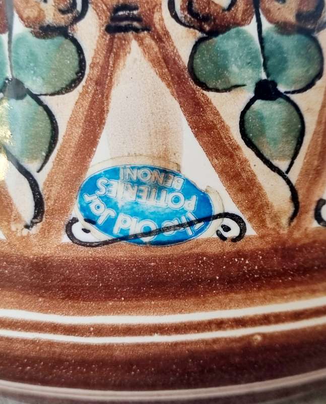The Old Jar (T.O.J.) South African Studio Pottery lidded Bowl